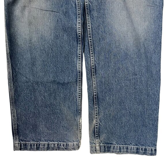 Vintage Abercrombie & Fitch Mens Carpenter Wide Leg Jeans Medium Wash Size 32L - Picture 10 of 16
